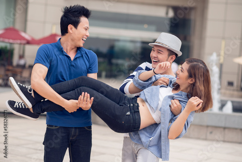 Photo: Funny pastime Funny pastime