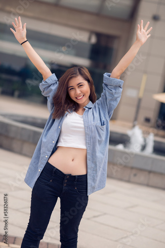 Photo: Happy youngster Happy youngster