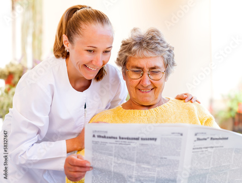 Photo: Elderly home care Elderly home care