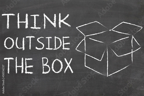 Illustration: Think Outside The Box Think Outside The Box