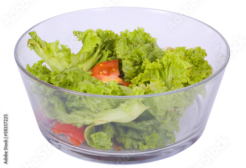 Photo: Close-up of a bowl of salad Close-up of a bowl of salad