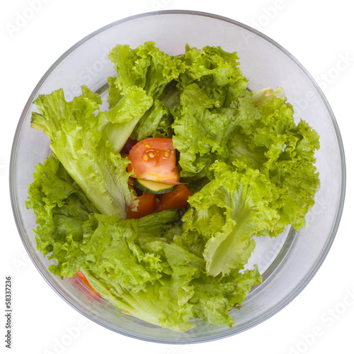 Photo: Close-up of a bowl of salad Close-up of a bowl of salad