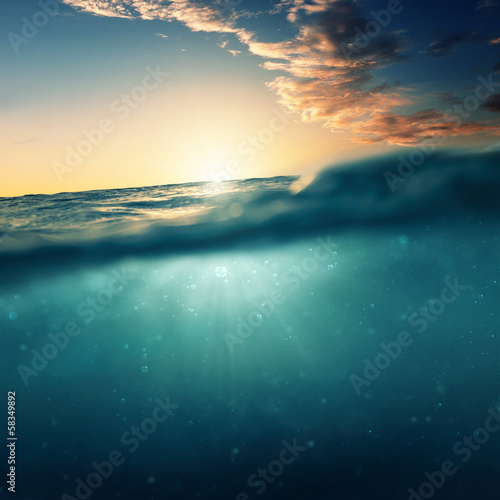  Underwater Sundown