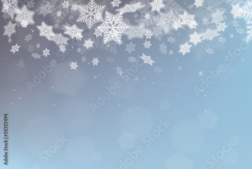 Vector: Vector snowflake Christmas background Vector snowflake Christmas background