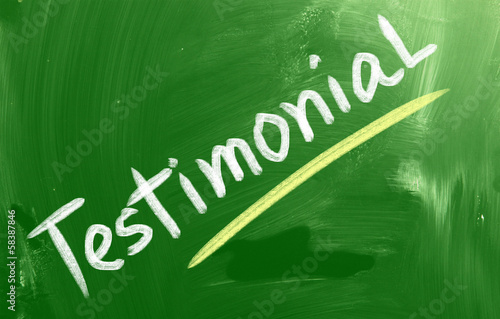 Photo: Testimonial Concept Testimonial Concept