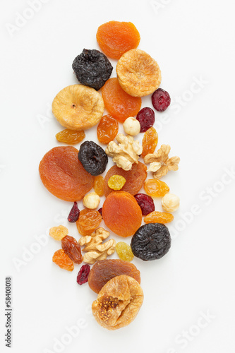 Photo: Mixed dried fruits and nuts Mixed dried fruits and nuts