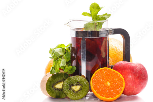 Photo: fruit tea fruit tea