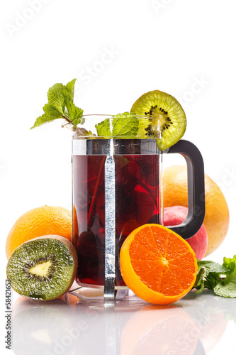 Photo: fruit tea fruit tea