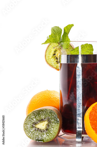 Photo: fruit tea fruit tea
