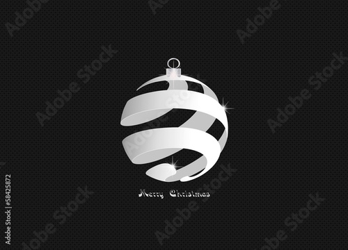 Illustration: Christmas ball Christmas ball