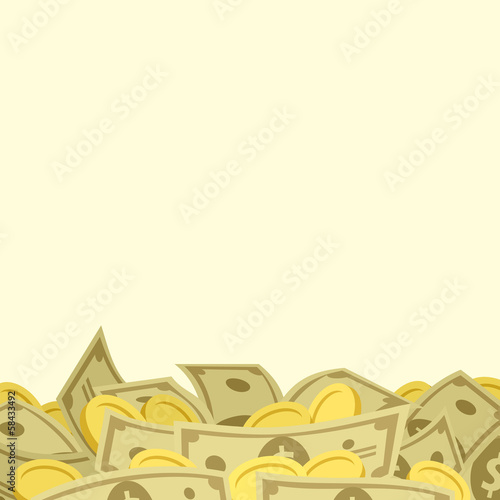 Vector: Background with money. Vector illustration. Background with money. Vector illustration.