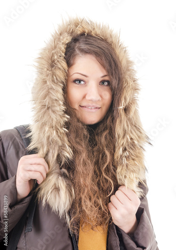 Photo: winter portrait winter portrait