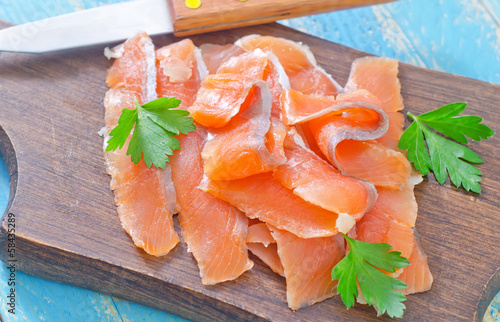 Photo: salmon on board salmon on board