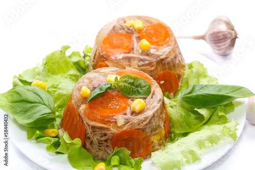 Photo: meat aspic meat aspic