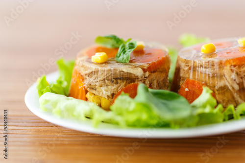 Photo: meat aspic meat aspic