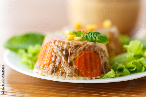 Photo: meat aspic meat aspic