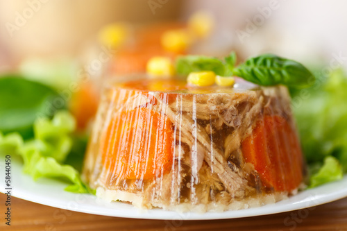 Photo: meat aspic meat aspic