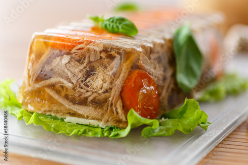 Photo: meat aspic meat aspic