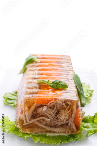 Photo: meat aspic meat aspic
