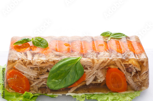 Photo: meat aspic meat aspic