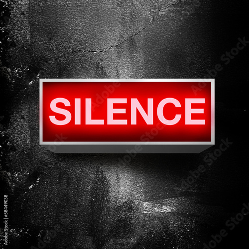 Photo: Silence please Silence please