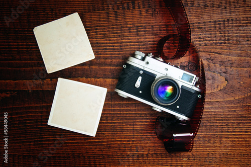 Photo: Retro style camera Retro style camera