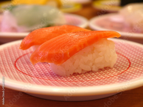 Photo: 回転寿司/サーモン 回転寿司/サーモン