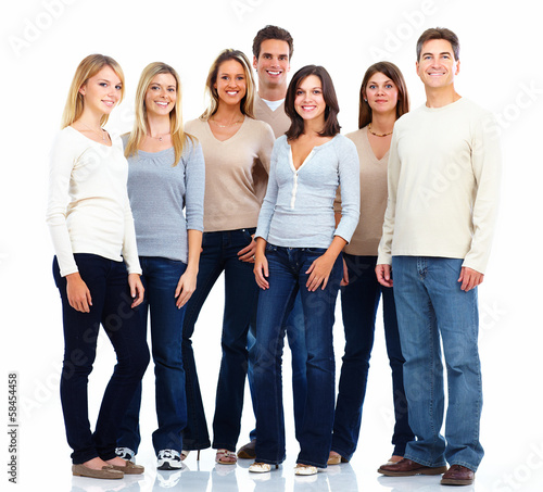 Photo: Group of friends. Group of friends.
