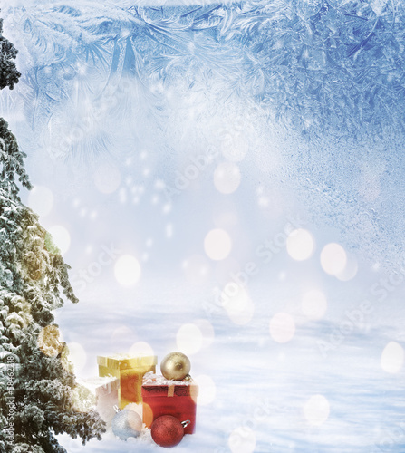 Photo: Christmas Background Christmas Background