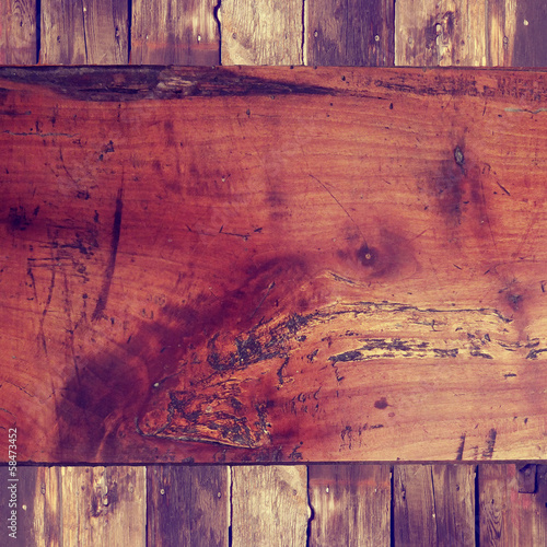 Photo: Fond bois vintage Fond bois vintage