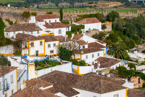 Photo: Street view of Obidos - Portugal Street view of Obidos - Portugal