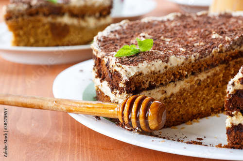 Photo: honey cake honey cake