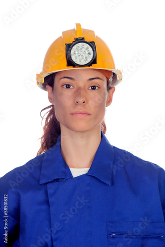 Photo: Women working in mining Women working in mining