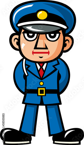 Vector: 警備員 警備員