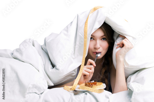 Photo: young woman on diet young woman on diet