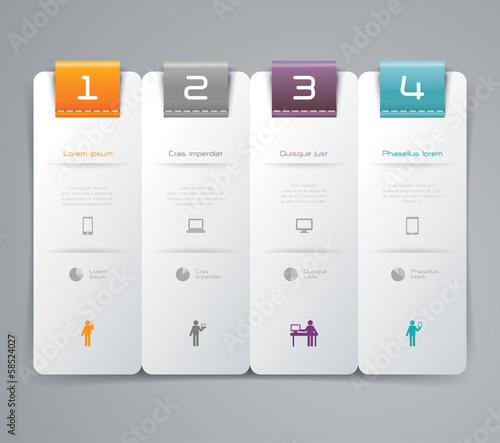 Vector: Infographics vector design template. Infographics vector design template.