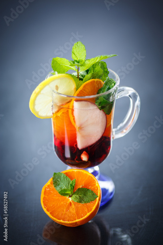 Photo: fruit tea fruit tea