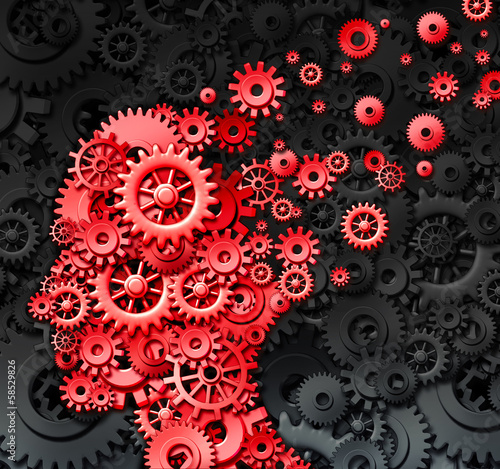 Illustration: Human Brain Injury Human Brain Injury