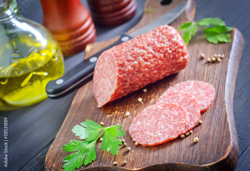 Photo: salami salami