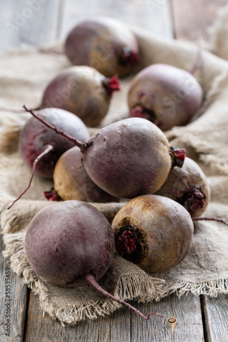 Photo: Fresh red beet Fresh red beet