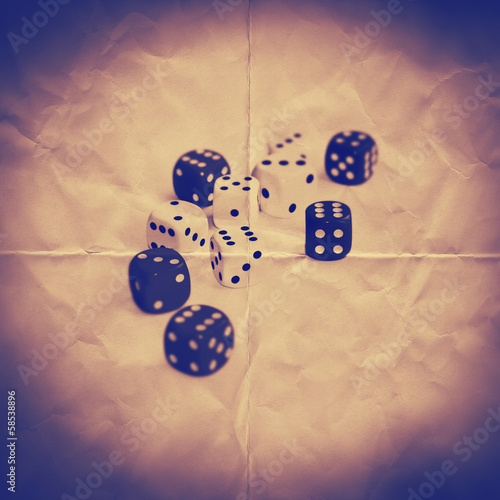 Photo: dice paper backdrop dice paper backdrop