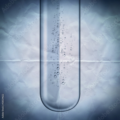 Photo: test tube paper test tube paper