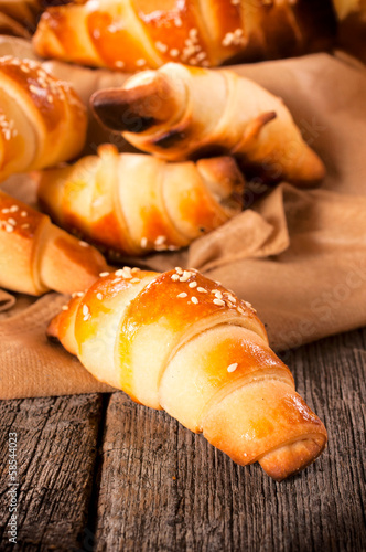 Photo: Homemade croissants Homemade croissants