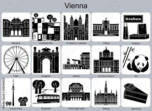 Vector: Vienna icons Vienna icons