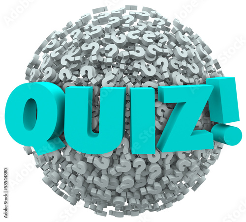 Illustration: Quiz Question Marks Evaluate Test Knowledge Quiz Question Marks Evaluate Test Knowledge