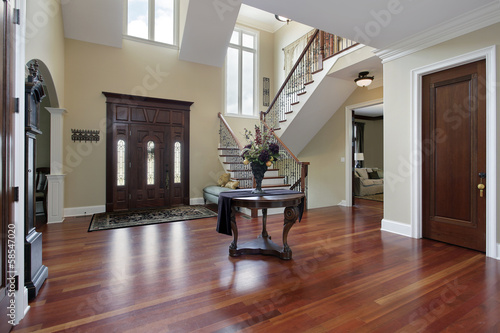 Photo: Foyer in luxury home Foyer in luxury home