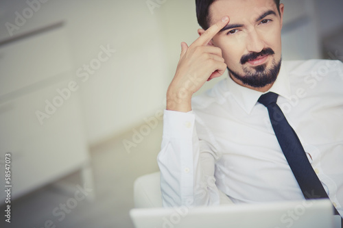 Photo: Smart businessman Smart businessman