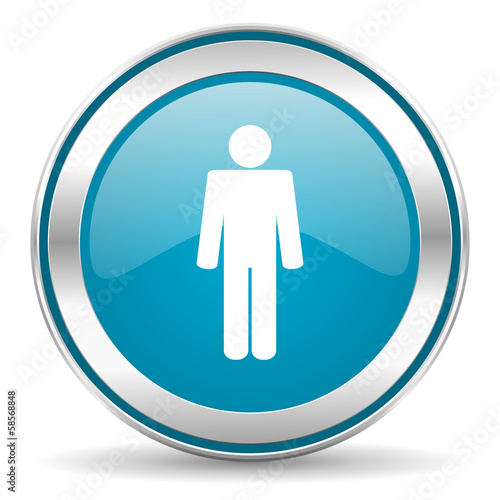 Illustration: male icon male icon