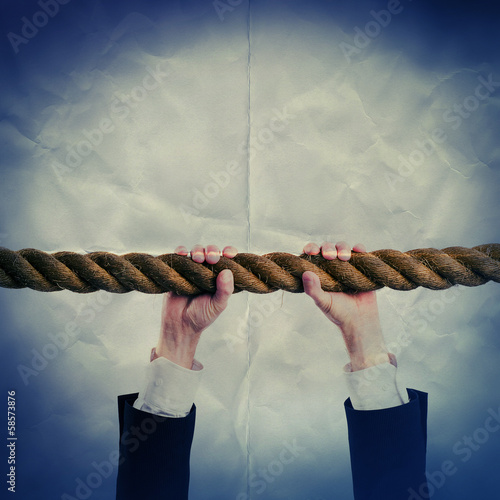 Photo: safety rope paper backdrop safety rope paper backdrop