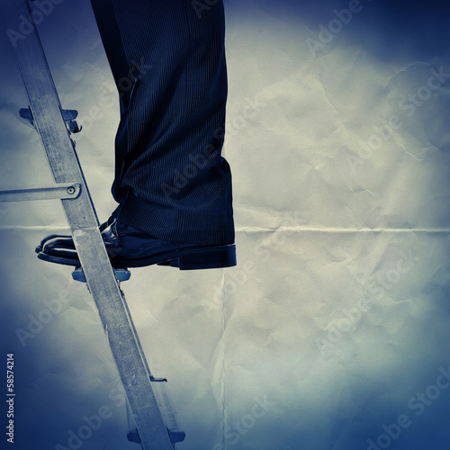 Photo: on step ladder paper backdrop on step ladder paper backdrop